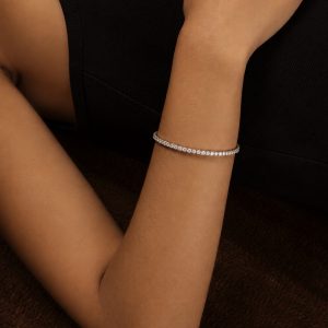 Classic 4 Prong Diamond Tennis Bracelet