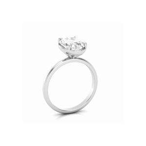 Solitare Curb Ring (2ct Oval)